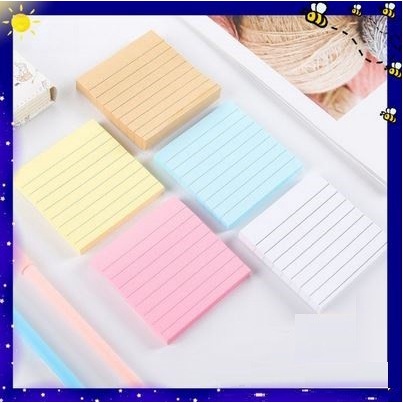 Colorful Line Sticky Notes - Stiker Memo Garis Berwarna (60 sheet)