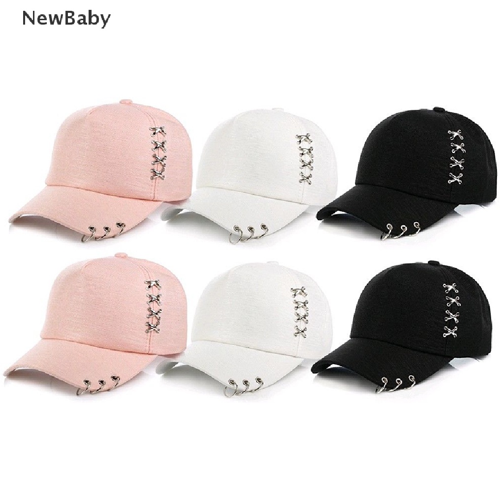 Topi Baseball Adjustable Motif Bordir Tulisan Baby Gaya Hip Hop Untuk Wanita