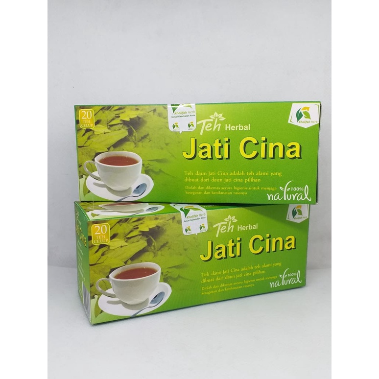 

Teh Celup Daun Jati Cina Kholifah pelangsing