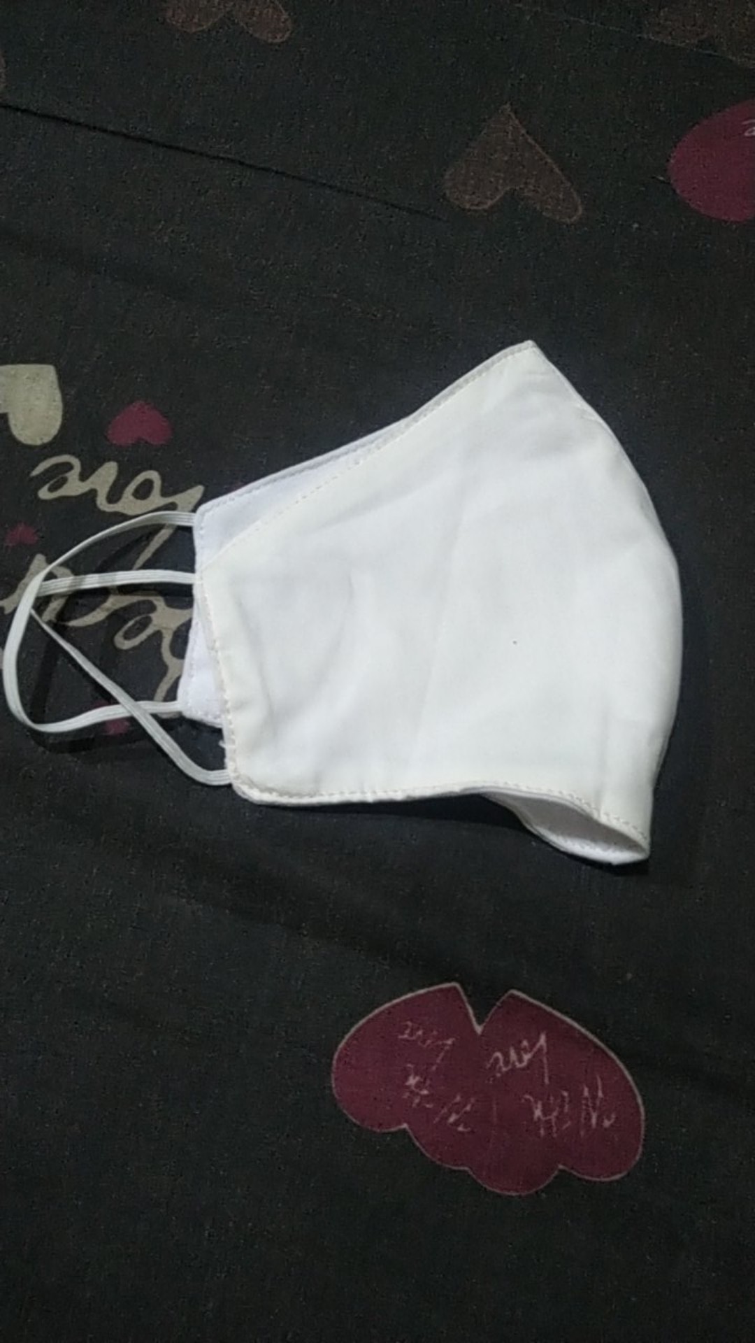 Masker Kain Sritex Original Premium Non Medis Anti Air Anti Microbial 2 Ply Lapis Warna Putih Murah