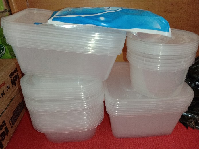 Sendok Makan Plastik Bening Isi 25