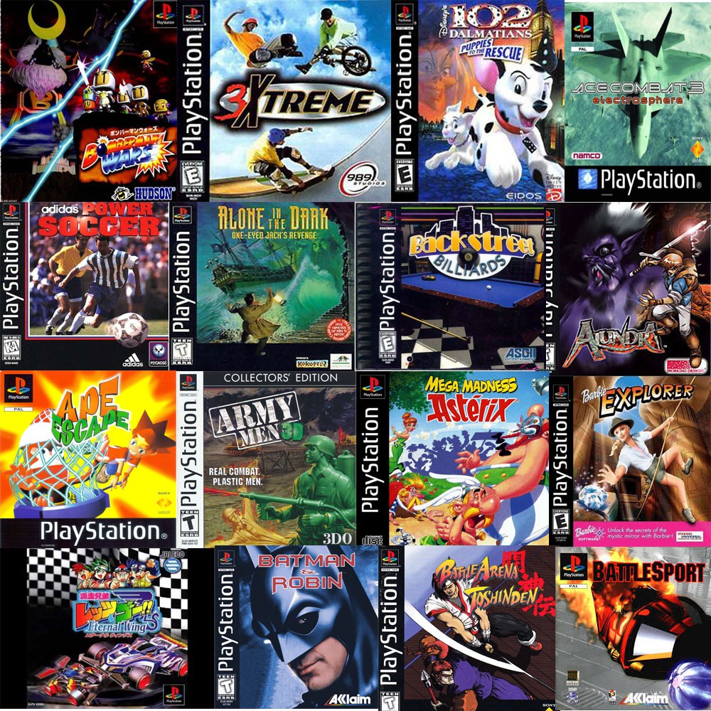 CD Kaset Game PSX PS1 Playstation 1