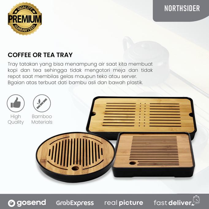 

[ COD ] COFFEE OR TEA TRAY - DRAIN PAN | NAMPAN BAMBU UNTUK SEDUH TEH DAN KOPI SALE Kode 432