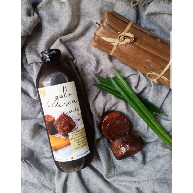 

Gula Aren Nira Cair Liquid (Asli Tanpa Campuran) Premium 1 liter