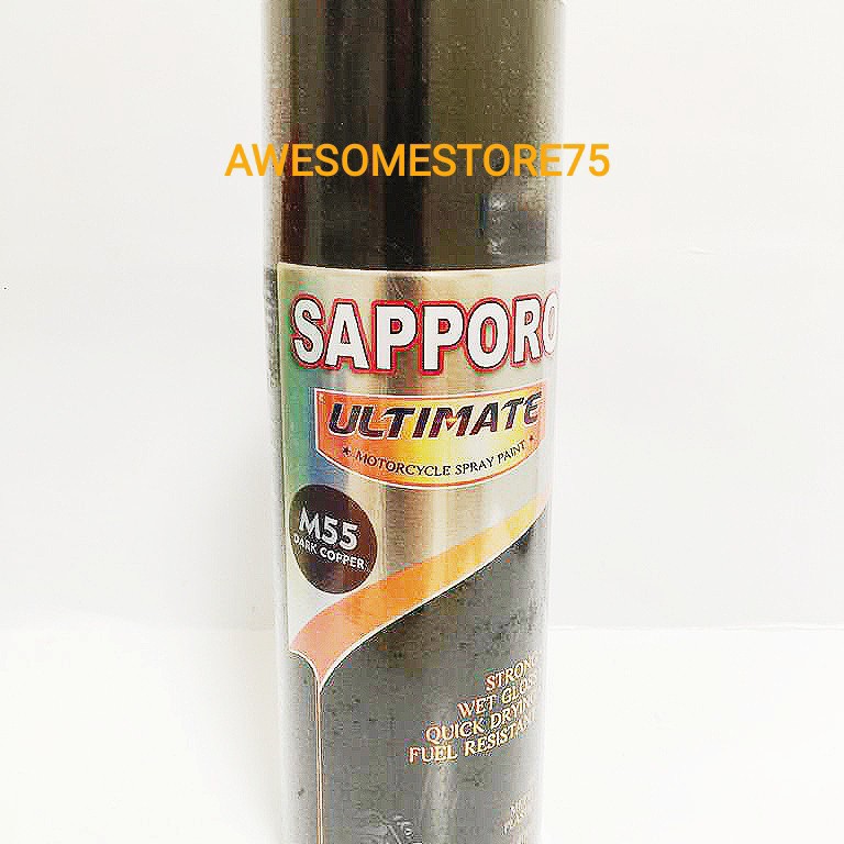 SAPPORO ULTIMATE M55 DARK COPPER Tembaga Cat Semprot Pilox Pylox