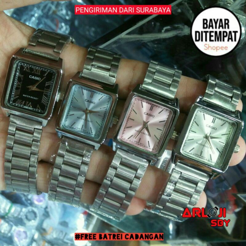 JAM TANGAN WANITA CASIO ANALOG 3cm REAL PICT