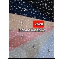 Kain bahan Katun Jepang ori mukena gamis craft tunik masker motif KJ274