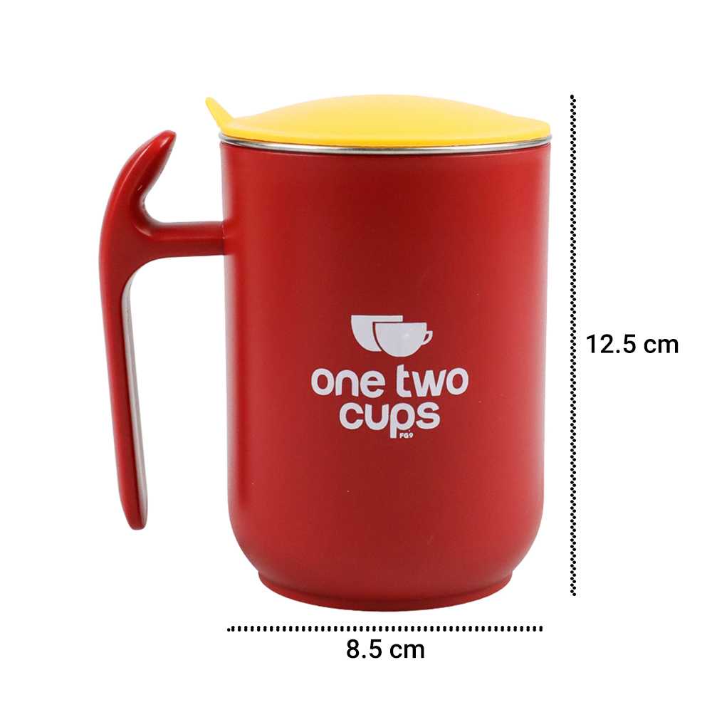 One Two Cups Gelas Kopi Stainless Steel Insulation Sealed Cup