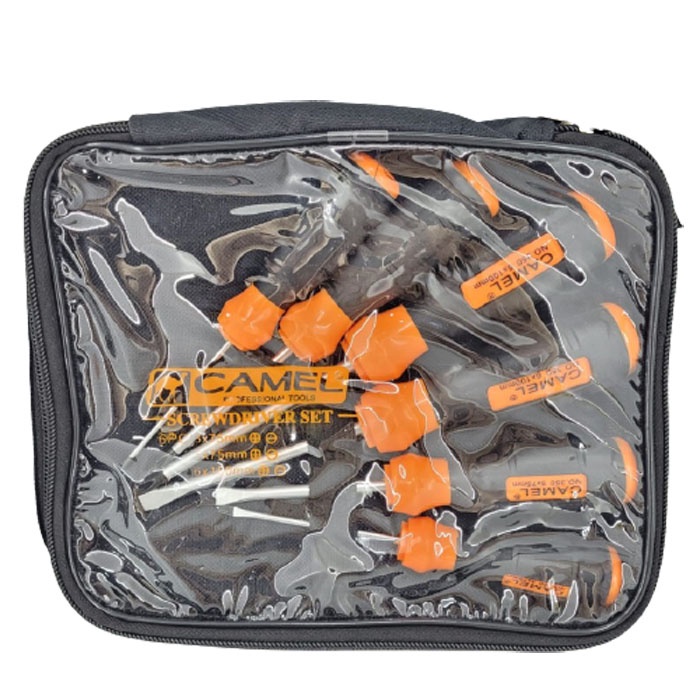 Camel Obeng Plus Minus 6 Pcs Screwdriver Set