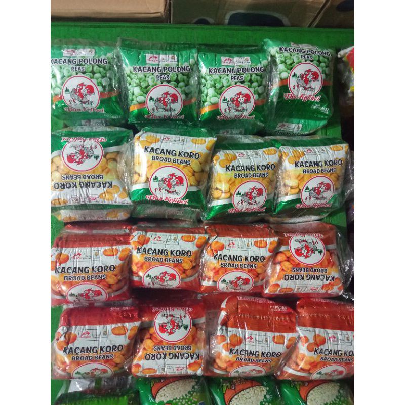 

KACANG POLONG, KACANG KEDELAI 1RENCENG 10 PCS