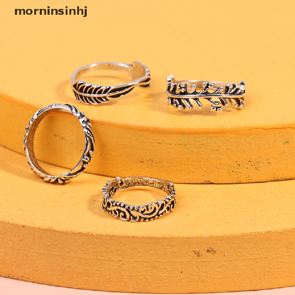 Mornin 14pcsset Cincin Aneka Desain Gaya Gothic Untuk Wanita