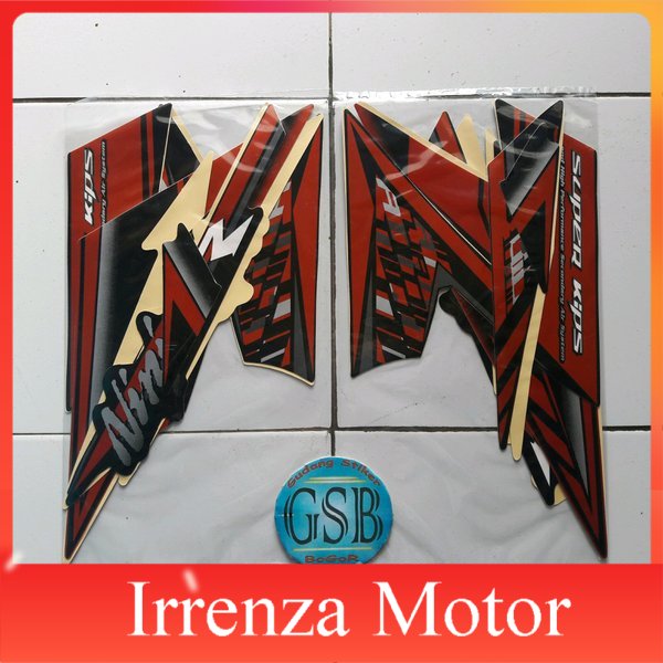 Stiker Ninja R 2014 Orange