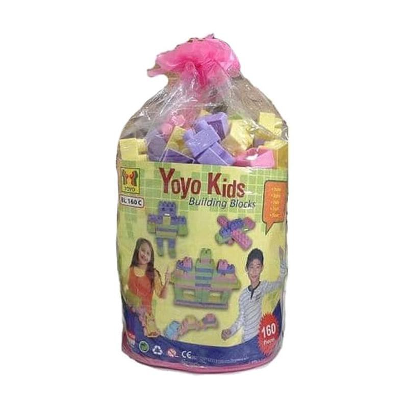 Mainan Edukasi Blok Lego - Yoyo Kids 160pc