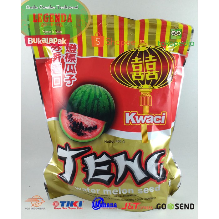 

Kuaci Kwaci Biji Semangka TENG Water Melon Seed 400gr ~ kp333