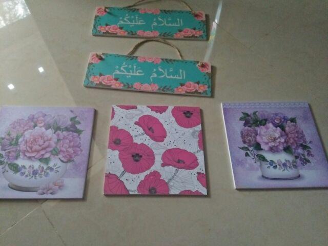 Wooden Projects Hiasan Dinding Rumah Bunga - Bpl1