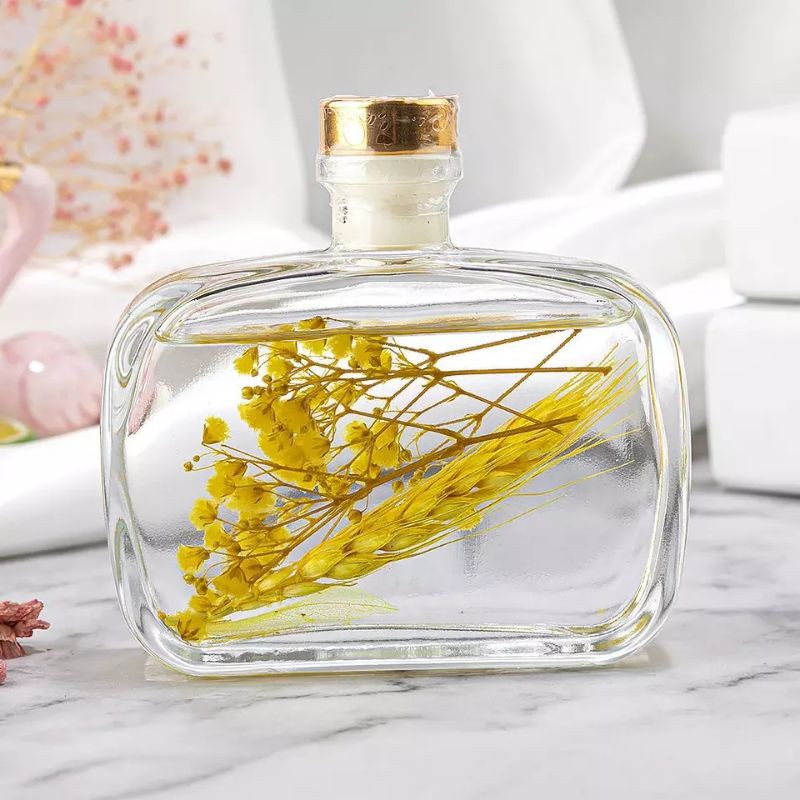 REED DIFFUSER 100 ML AROMA DIFUSER DENGAN BUNGA ASLI STICK RATTAN ROTAN AROMATHERAPY WIACHNN