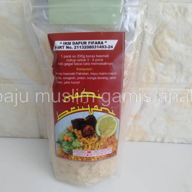 Nasi Kebuli, briyani, kabsyah, mandhi instant/Bumbu instans