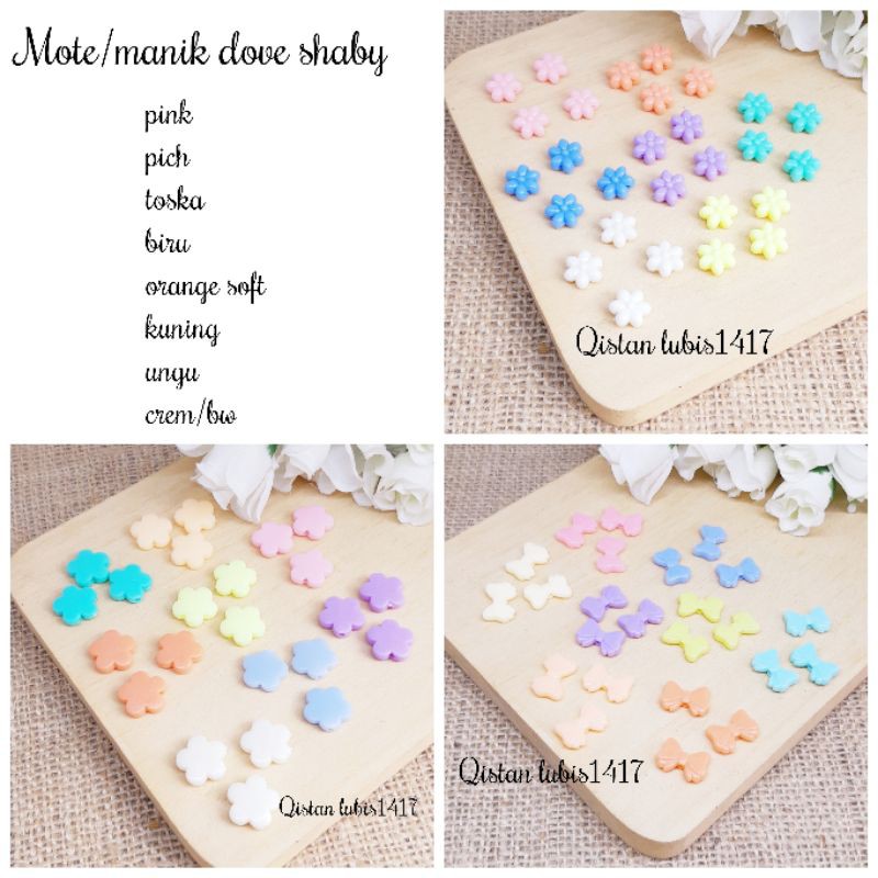 (20gr)Manik dove pilih warna