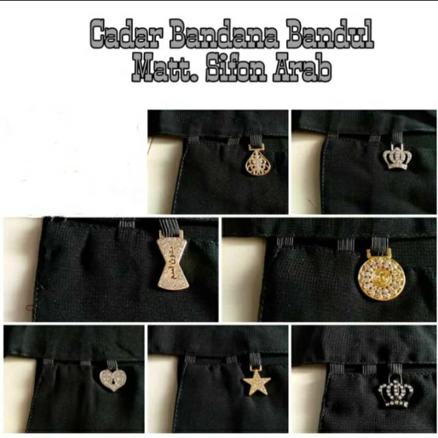 Cadar Bandana Saudi Original