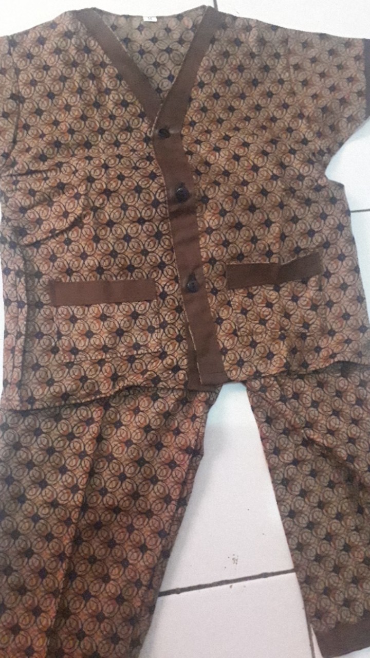 Piyama Batik Anak / Setelan Batik Anak