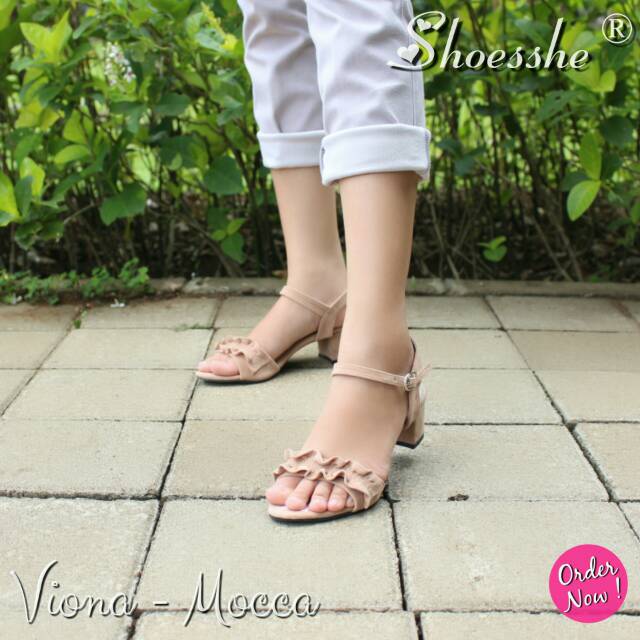 Fsb - VIONA Sandal Heels Wanita Shoesshe