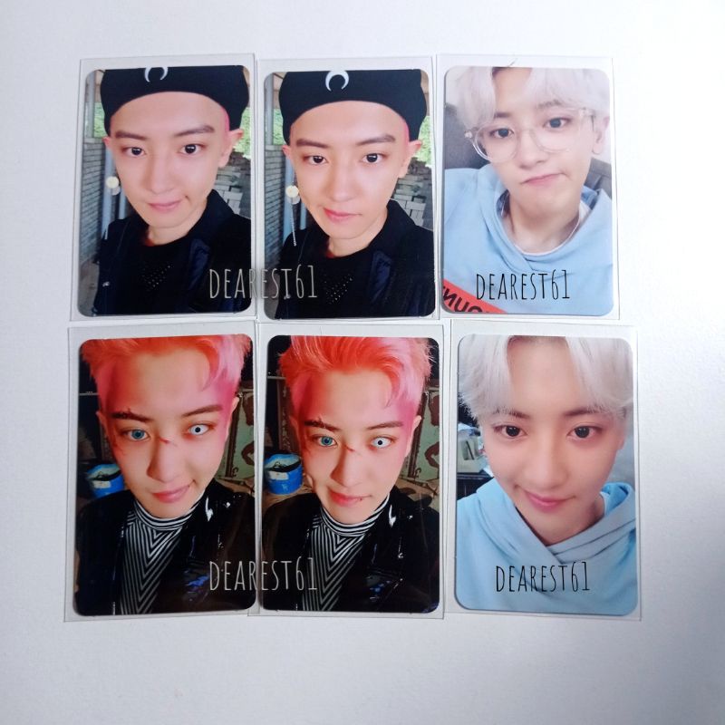 Official photocard pc Chanyeol EXO X-EXO [obsession welkit 2019 chanyeol dimples lesung]