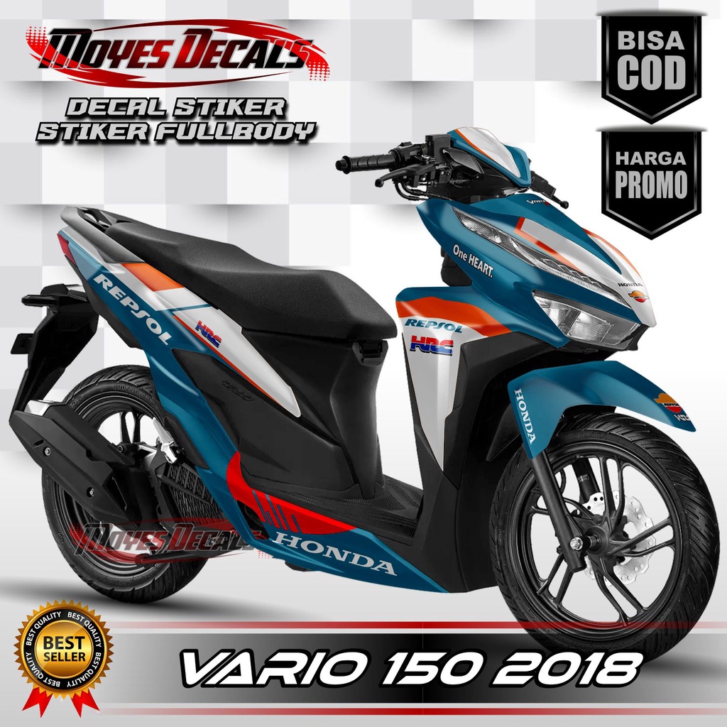 decal vario new 150 2018 stiker striping vario 150 stiker fullbody honda vario 150 stiker decal hond