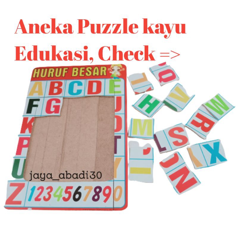 Mainan anak Aneka mainan puzzle edukasi