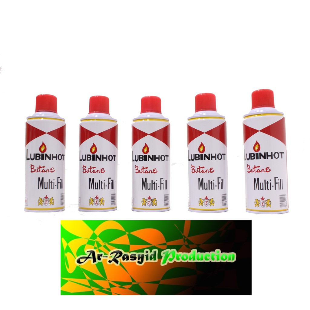 Gas Butane Gas Korek Lubinhot Jumbo 220 Gr Refill Isi Ulang Korek Gas