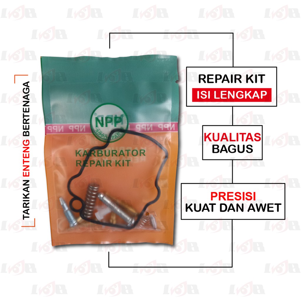 NPP RepairKit Karburator Jupiter mx new Parkit Carburator Carbu set Daleman Karbu