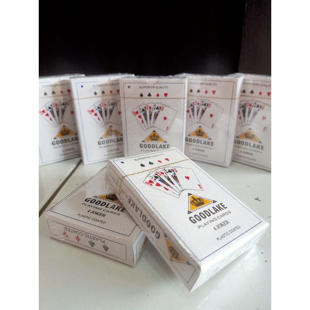 Permainan Kartu/ Kartu Remi/ Kartu Remi Alibaba / Kartu Remi Goodlake Playing Cards Superior quality