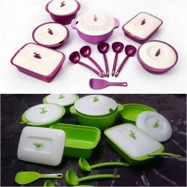 Asvita emerald set 6pcs lengkap sendok sayur sendok nasi Asvita emerald set 6pcs lengkap sendok sayur sendok nasi