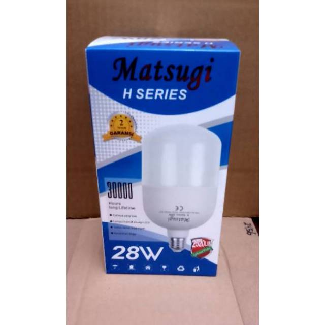 Lampu led rumah matsugi 28watt terang fluxs jumbo H series