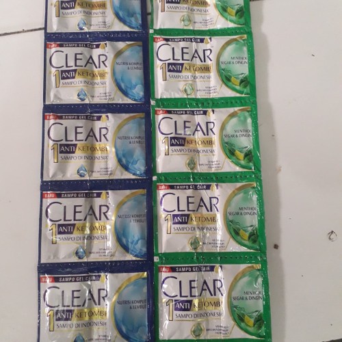 SHAMPO CLEAR RENTENG MURAH