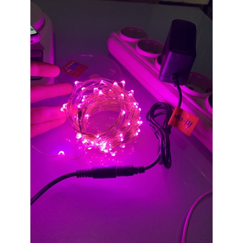 Lampu Air Hias WATERPROOF 10 meter LED Tembaga 220v IP 65 / Dekorasi Ruang TUMBLR