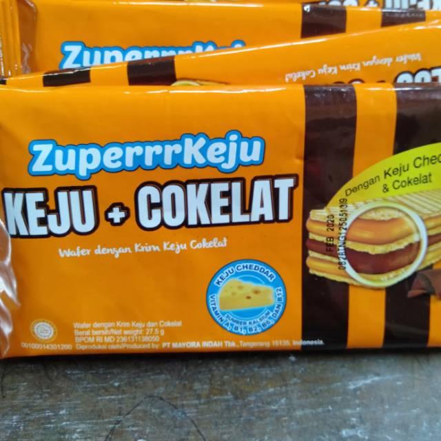

Zupperkeju keju+coklat (renceng)