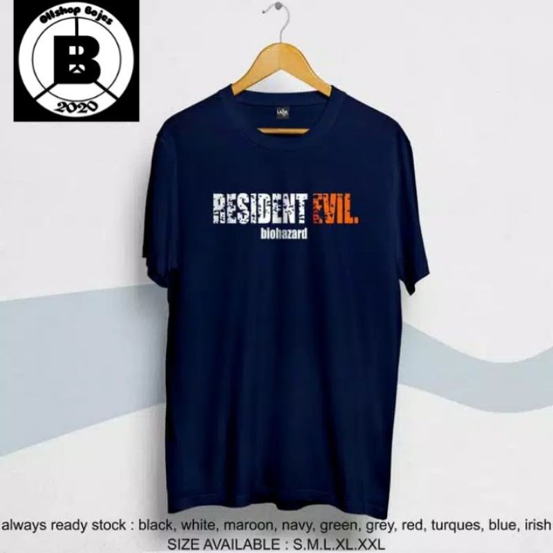 Kaos/Baju/Termurah Terlaris /Resident Evil PS