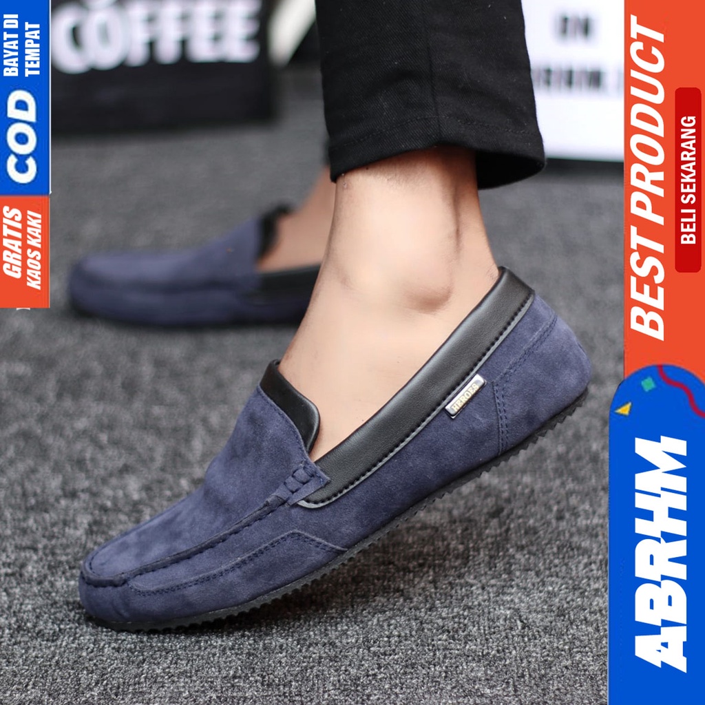 Abrhm Kilian - Sepatu Slip On Pria Casual