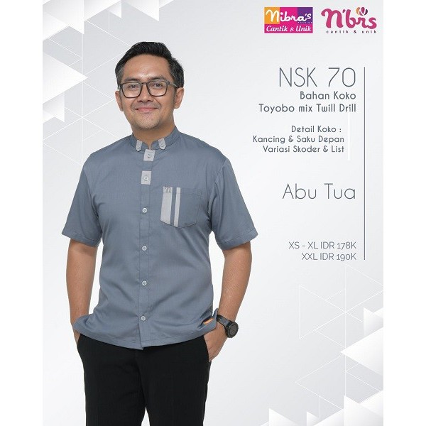 BAJU KOKO NIBRAS NSK 70