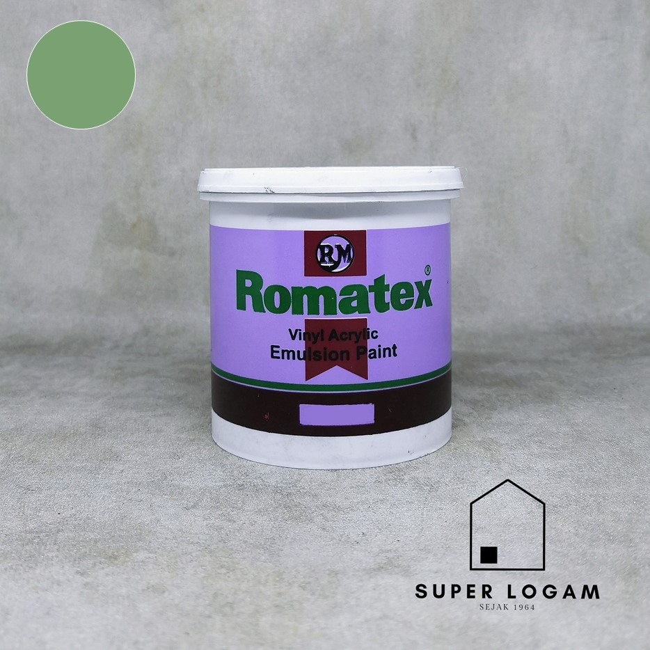 Cat Tembok Romatex 1 kg (589 - Festival Green)