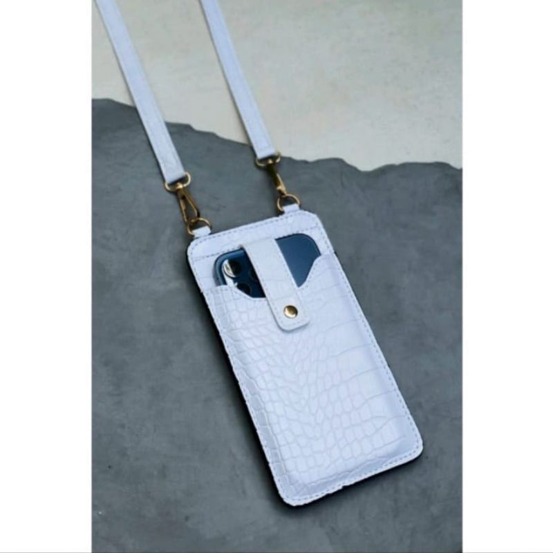 CROCO POCKET-TAS SELEMPANG-DOMPET SLEMPANG-SLING PHONE