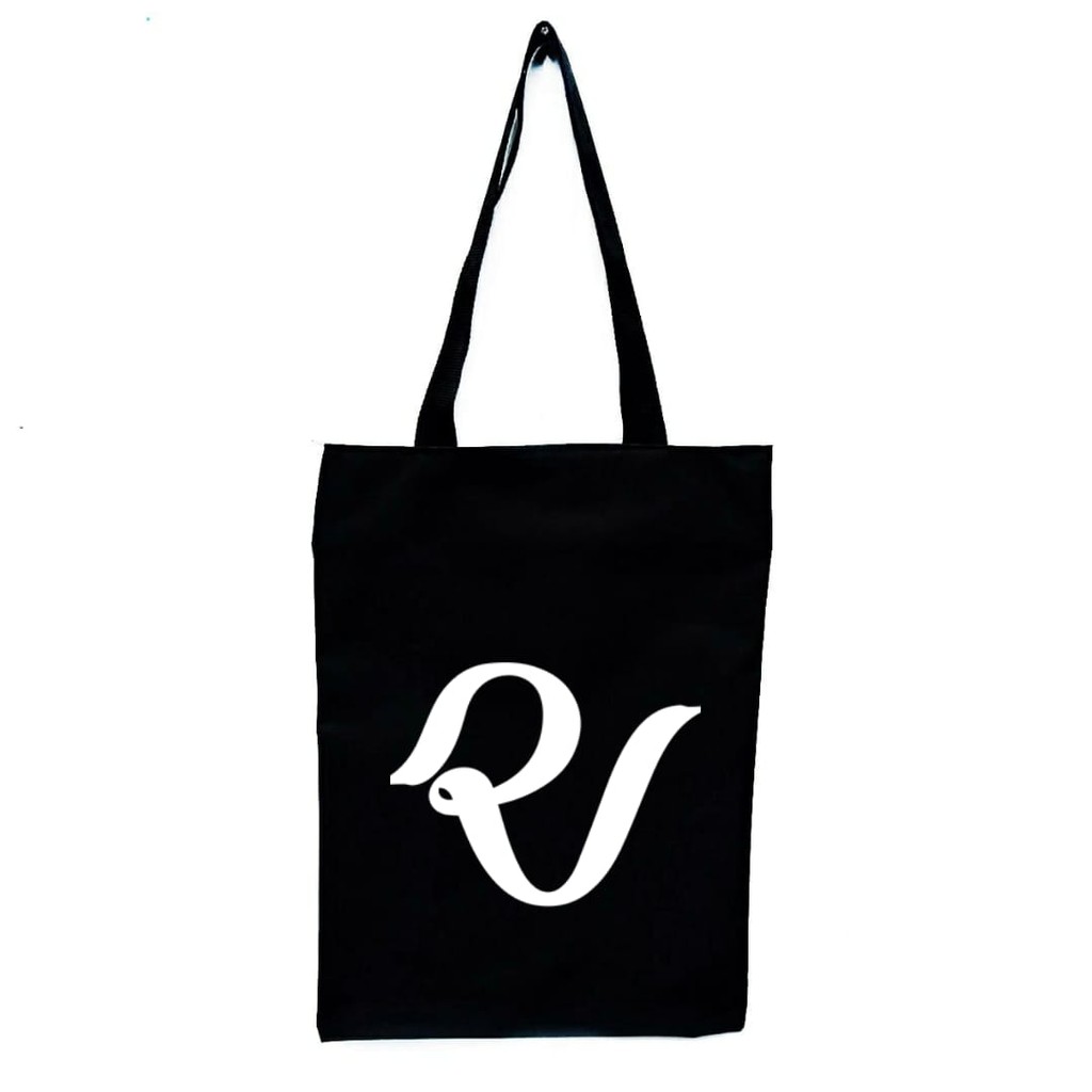 Totebag dan stringbag sablon motif Red Velvet | BAHAN DRILL HALUS