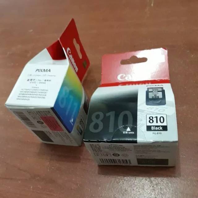 TINTA CANON 810 BLACK 811 COLOUR PAKET ORIGINAL