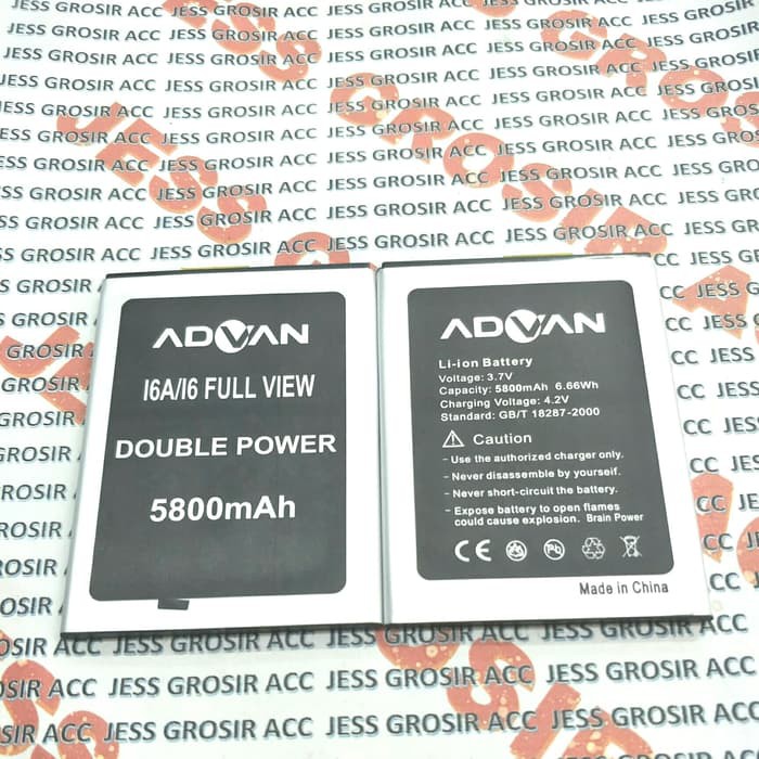 Baterai Battery Original Double Power ADVAN I6A Fullview , i6 Fullview