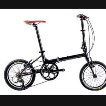 Sepeda lipat 16 United Black Horse X 20.1 Folding Bike