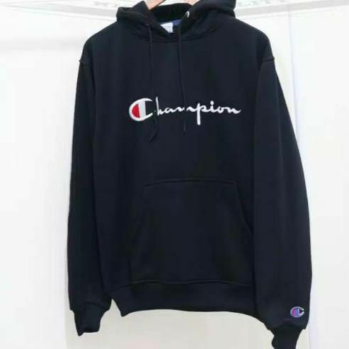 Hoodie ( Champions ) Swaiter Hitam Japan market Ready