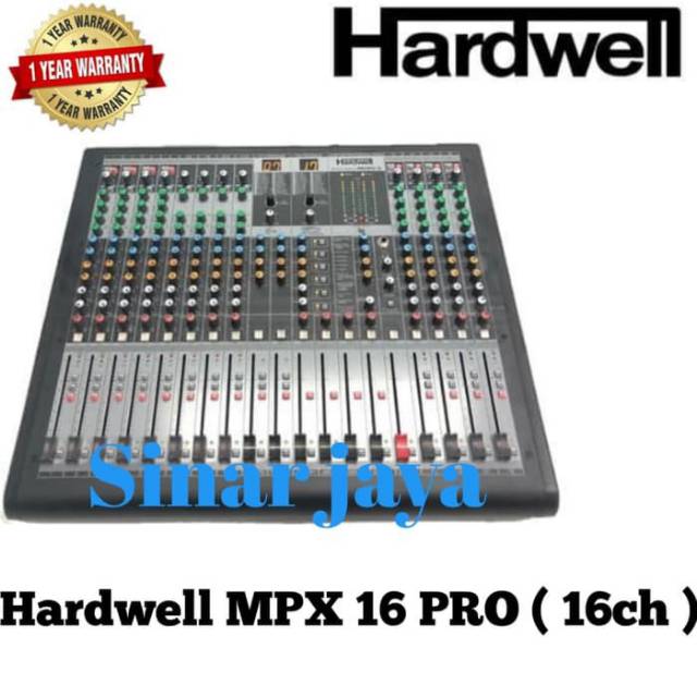 Hardwell MPX 16 PRO Mixer audio 16 channel / ORIGINAL