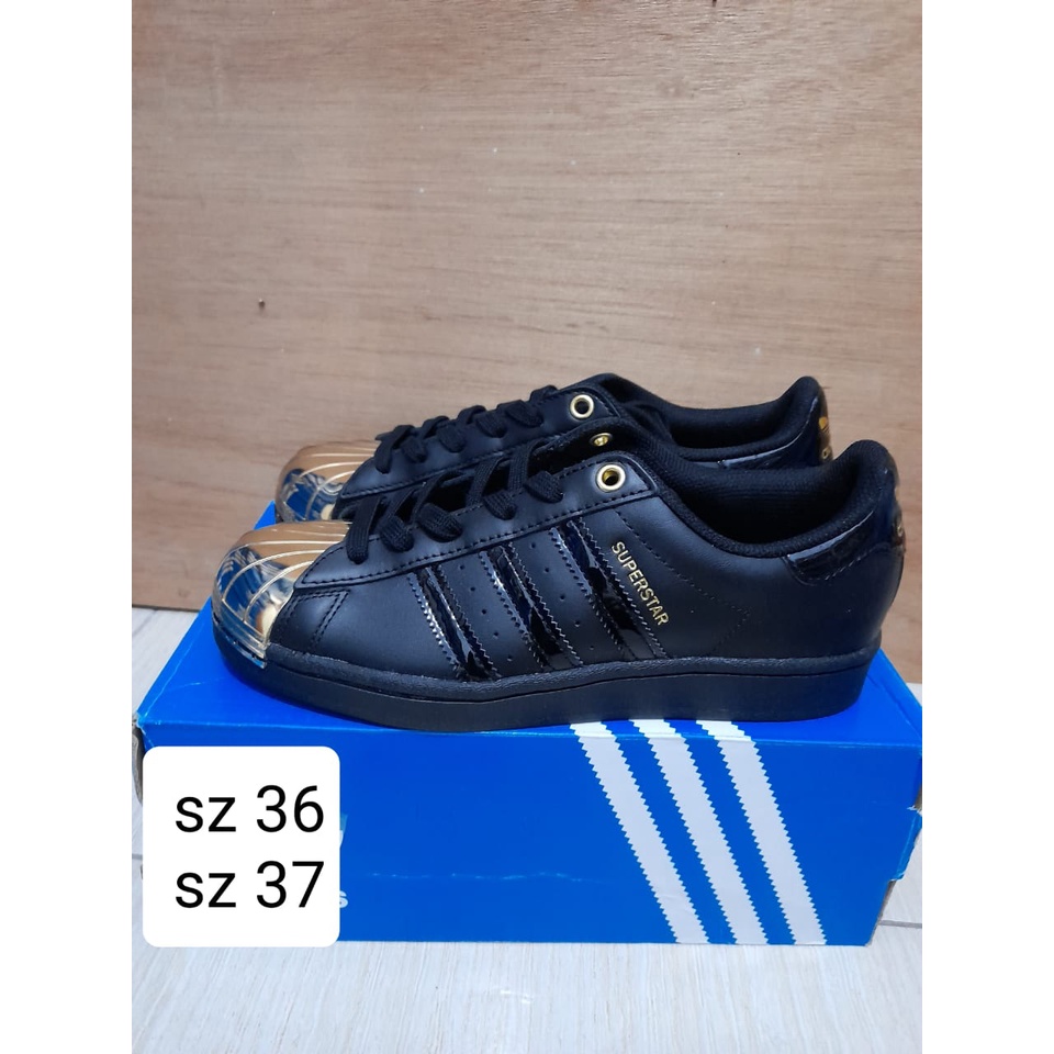 Adidas Superstar Metal toe black/gold FV3305 Original Resmi Store shoes