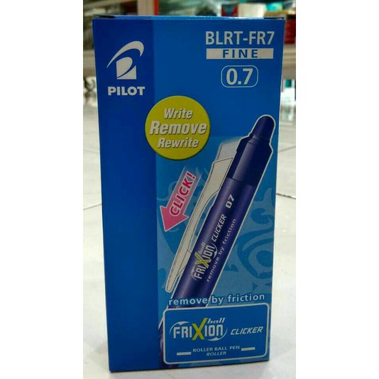 

Pulpen Biru 0.7mm Pilot Frixion Ball Clicker BLRT-FR7