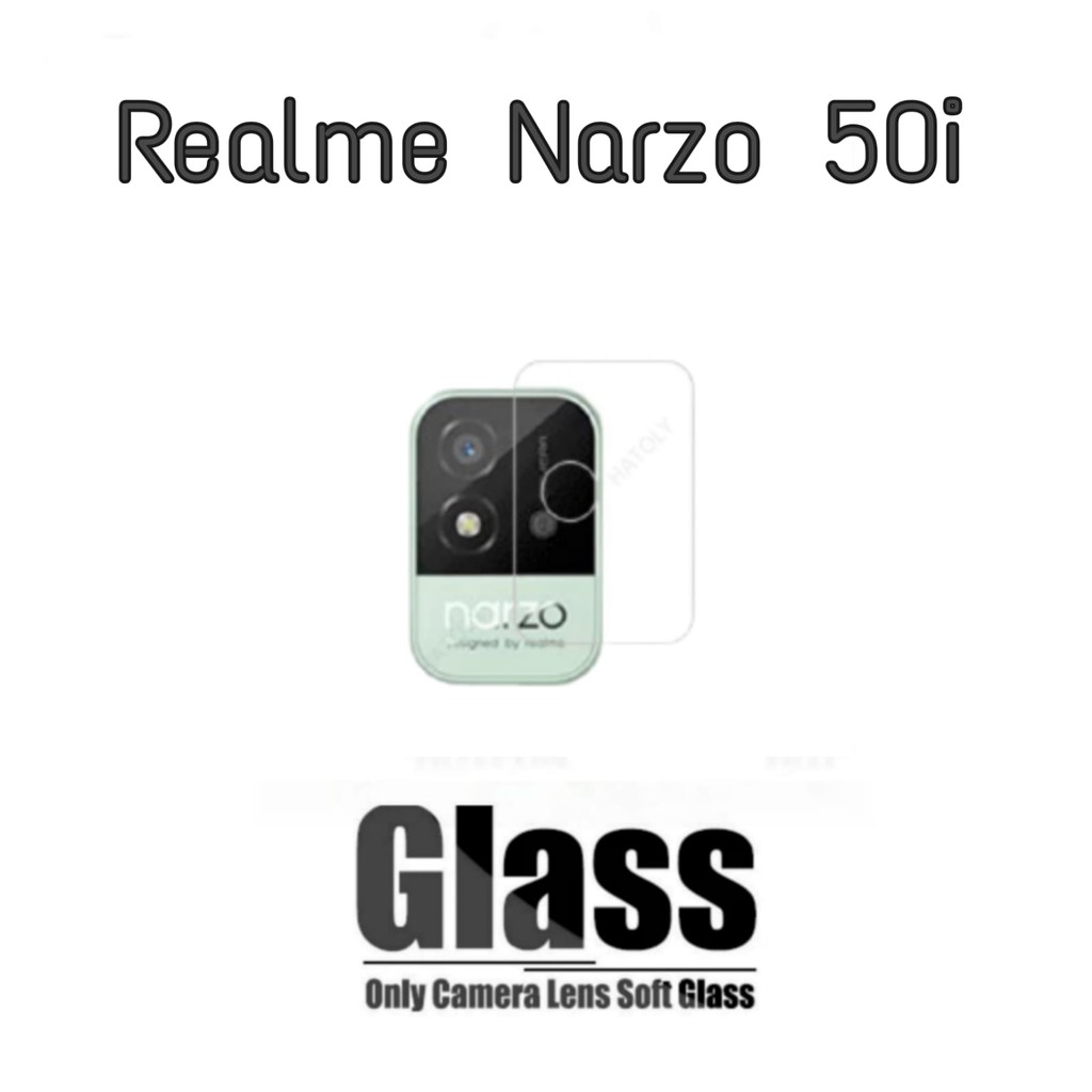 Tempered Glass Kamera Realme Narzo 50i Back Camera Protector Handphone